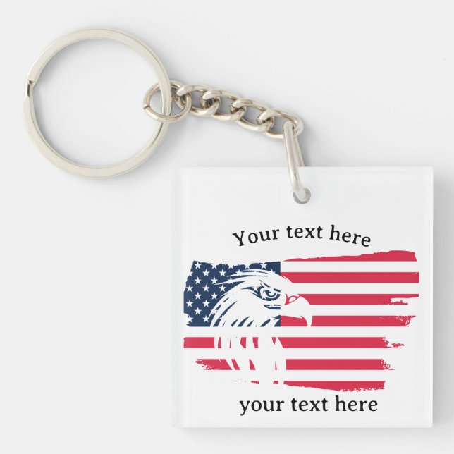 örn och flagga (Framsidan)