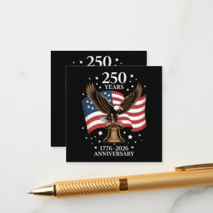 Örn och flagga 250 år av Amerika 1776-2026 Tilläggskort