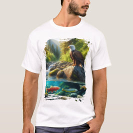 Örn över bergström Natur Vilda djur T-shirt