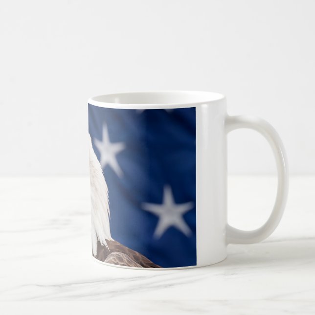 Örn Porträtt med stjärnor Kaffemugg (Höger)