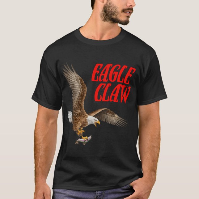Örn (röd text) t shirt (Framsida)