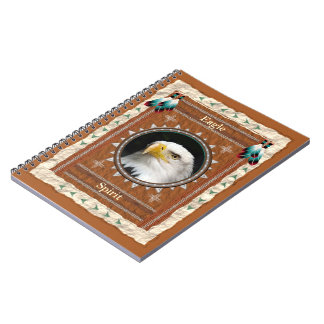 Örn - sida för andeanteckningsbok 80 anteckningsbok med spiral