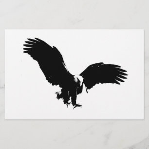 Örn Silhouette Brevpapper