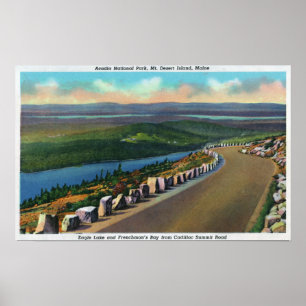 Örn sjö poster