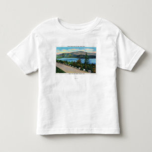 Örn sjön beskådar från den Cadillac Mt vägen Tee Shirt