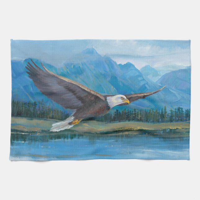 Örn Soaring Kökshandduk (Horisontell)