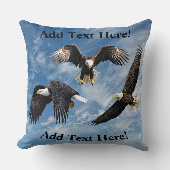 Örn Soaring Kudde (Framsida)