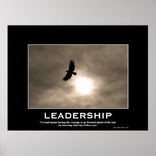Örn & Sol LEADERSHIP Motiverande Poster