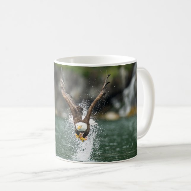 Örn som de stora fångar kaffemugg (Framsida höger)