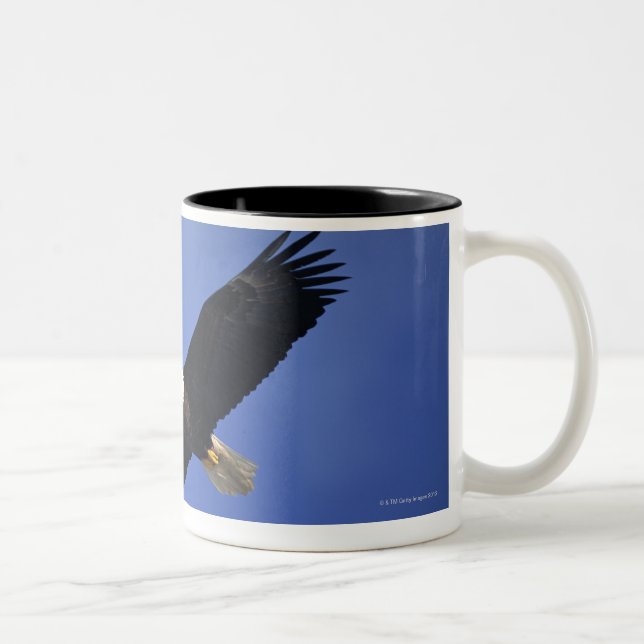 Örn som soaring, Alaska Två-Tonad Mugg (Höger)