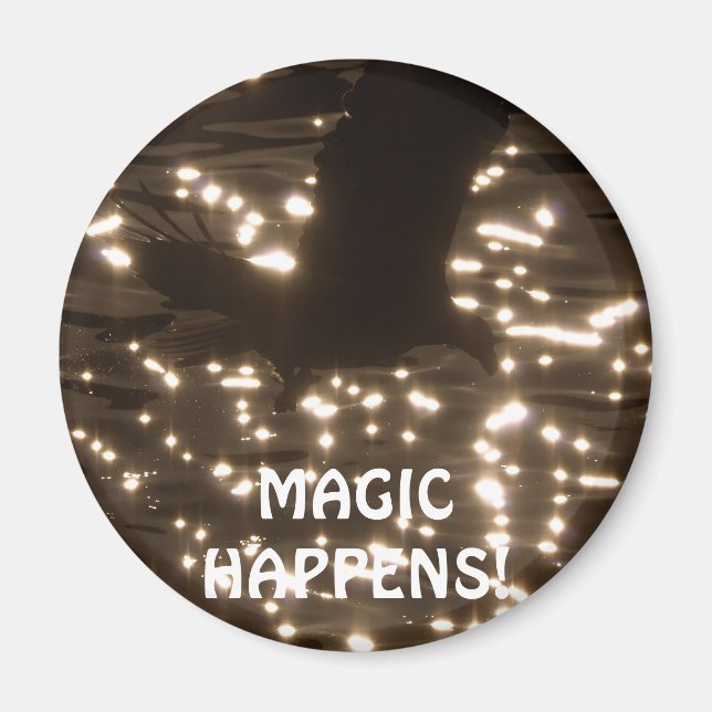 ÖRN & SUNLIT VATTEN MAGNET (Framsidan)