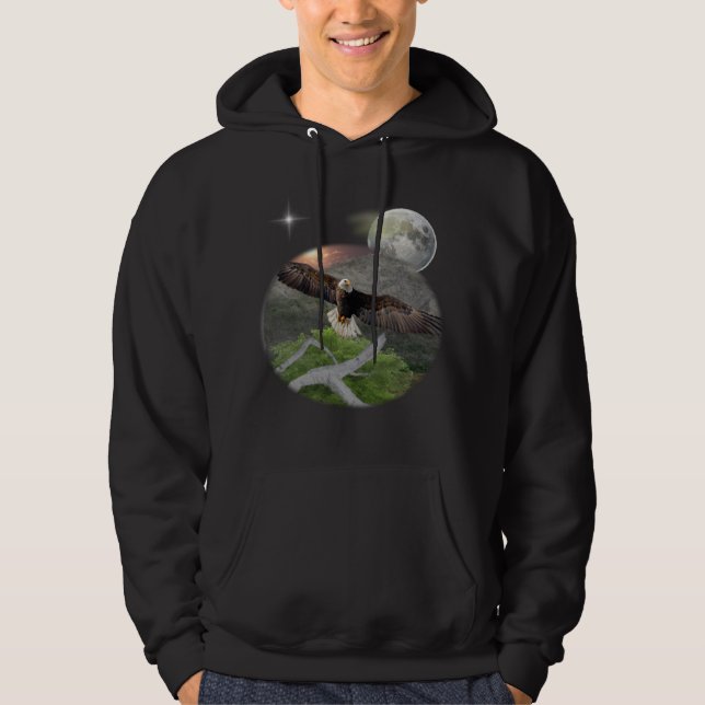 Örn T-shirt Hoodie (Framsida)