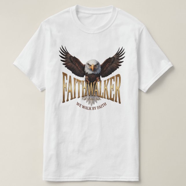 Örn T-shirt Vit (Design framsida)