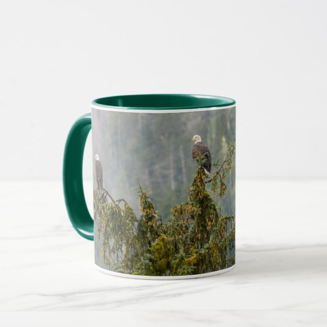 Örn | Tongass National Forest Alaska Mugg (Framsida vänster)