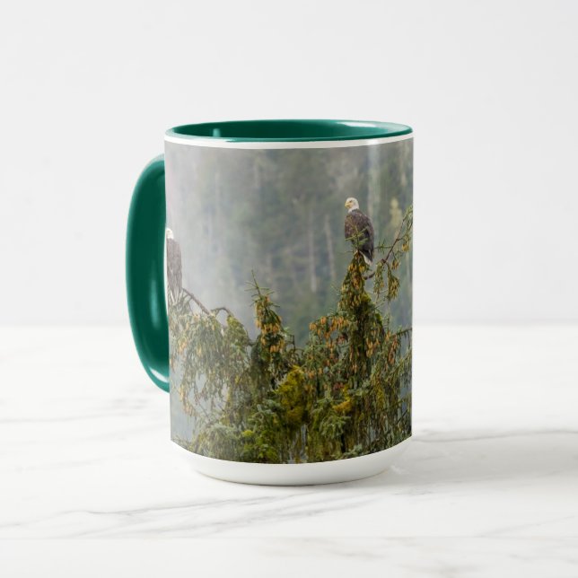 Örn | Tongass National Forest Alaska Mugg (Framsida vänster)
