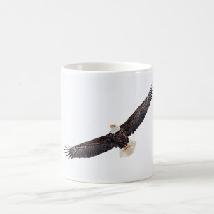 Örn under flygning kaffemugg