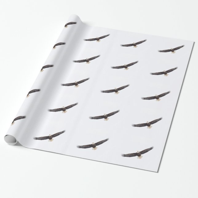 Örn under flygning presentpapper (Utrullad)