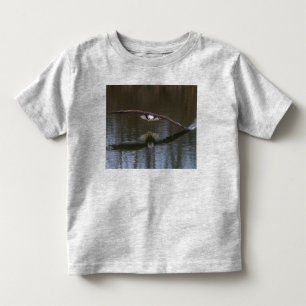 Örn under flygning Småbarn T-Shirt