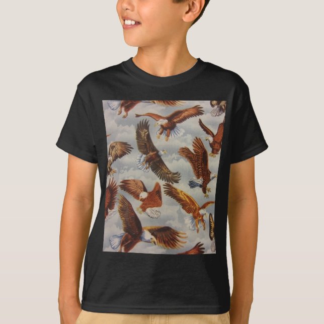 Örn under flygning t shirt (Framsida)