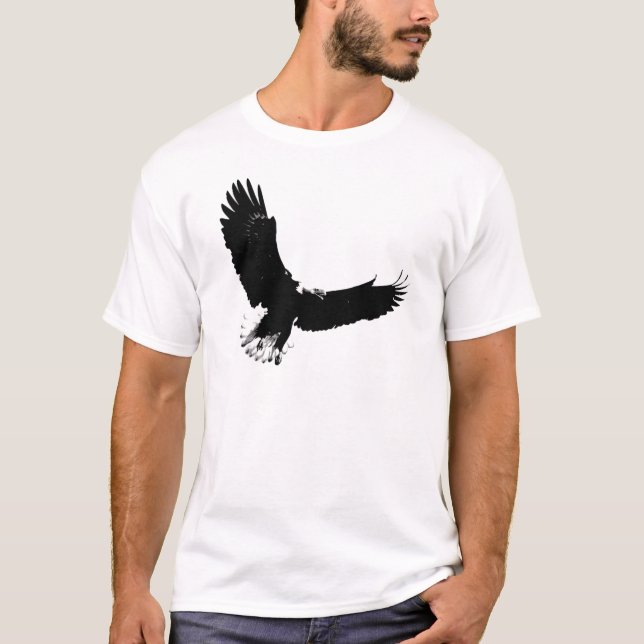 Örn under flygning tee (Framsida)