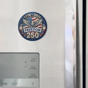 Örn USA 250 Patriotisk Flagga Rhinestone Magnet