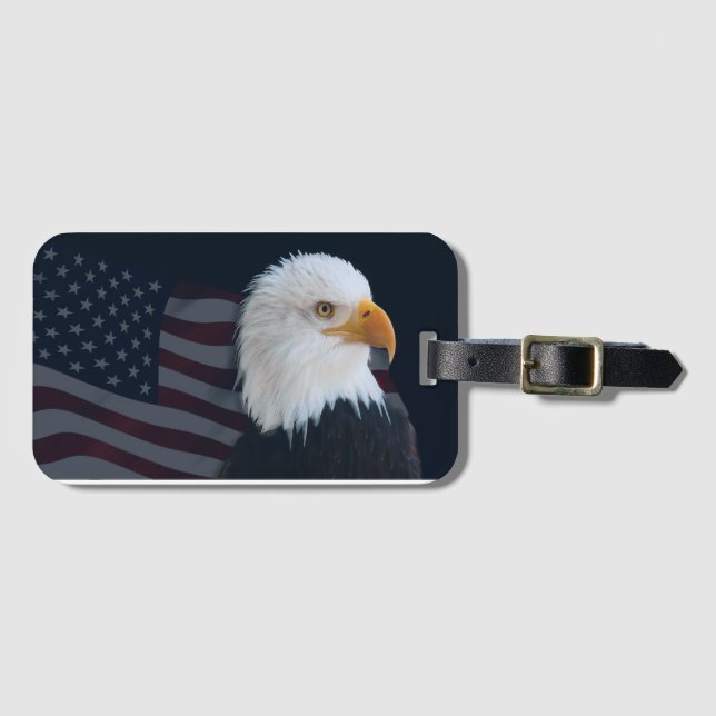 Örn usa bagagebricka (Framsida horisontal)
