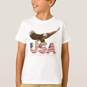 Örn USA flagga Tee