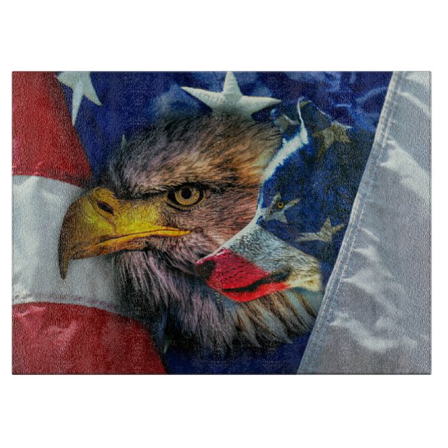 Örn Varg Amerikanska Flagga (Framsidan)