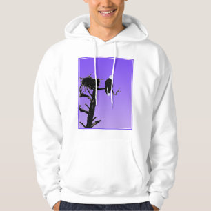 Örn vid Sunset - Original Wildlife Art Sweatshirt