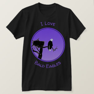 Örn vid Sunset - Original Wildlife Art T Shirt
