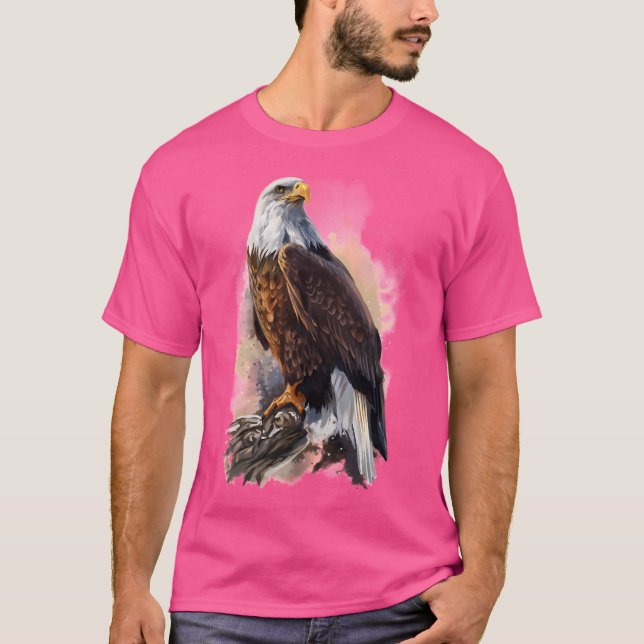 Örn Watercolor T Shirt (Framsida)