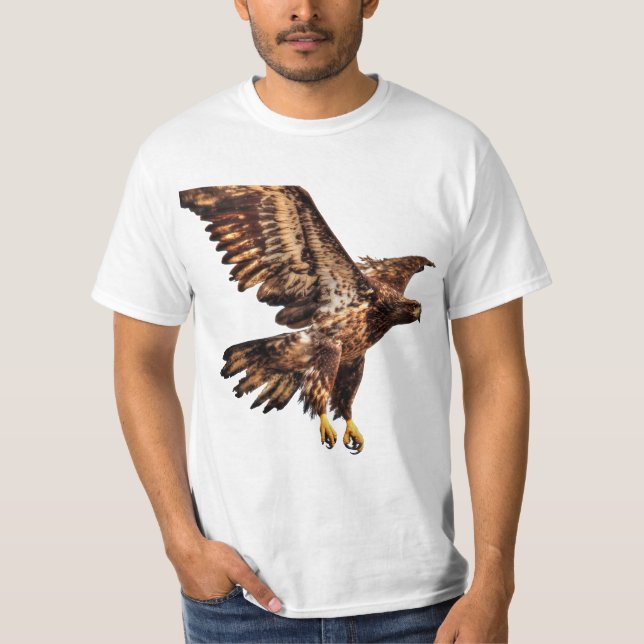 Örn Wildlife Photography Birdlover-design T-shirt (Framsida)