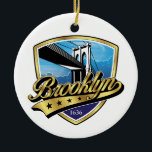 Ornament<br><div class="desc">Berömd Brooklyn Logotyp with Swoboda Design by Edward Eksi</div>