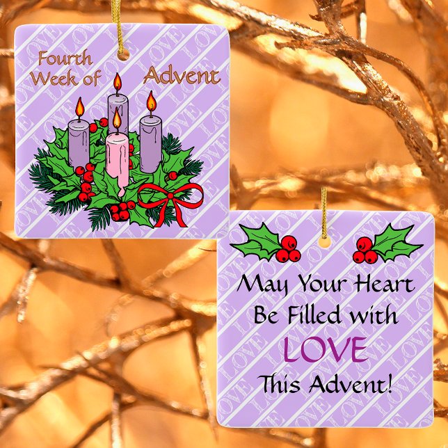 Ornament #4 of 4: 4th Week of Advent (LOVE) (Skapare uppladdad)