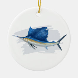 Ornament av atlantisk segelfisk
