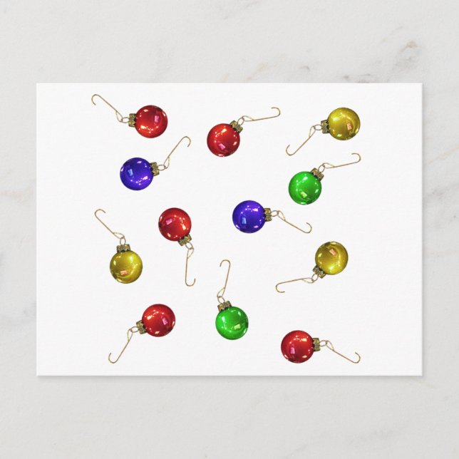 Ornament boll vykort (Framsida)