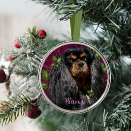 Ornament Cavalier Spain Black och Tan Spain