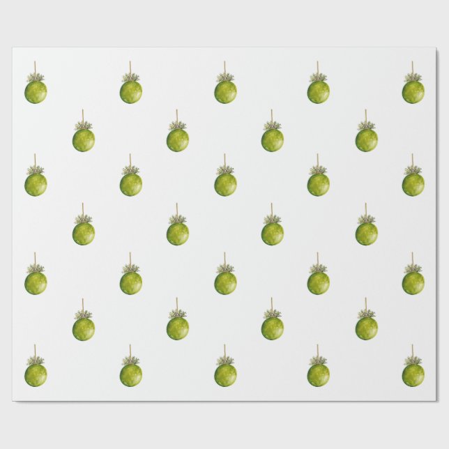 Ornament Christmas Paper  Presentpapper (Platt)