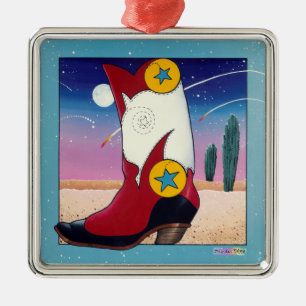 Ornament - Cowboystart, alla nedtryckta