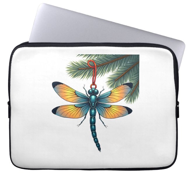 Ornament Dragonfly Laptop Fodral (Framsidan)