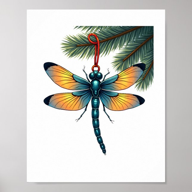 Ornament Dragonfly Poster (Framsidan)