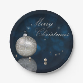 Ornament Elegant Glitter - Papprare plåt