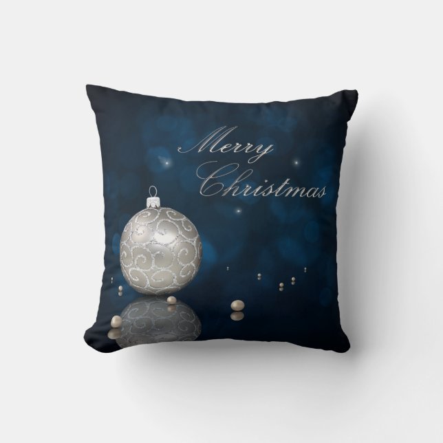 Ornament elegant Glitter - Pillow Kudde (Framsida)