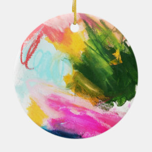 Ornament Färg Stänk