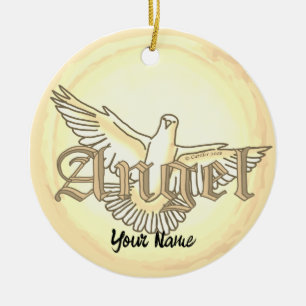 ornament för ängelduva