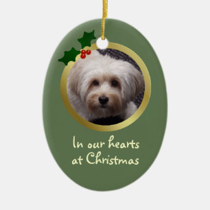 Ornament för anpassadets julminnesstund för Hund
