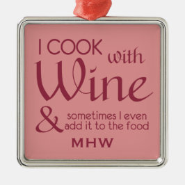 Ornament för anpassningsbar av vin-citattecken