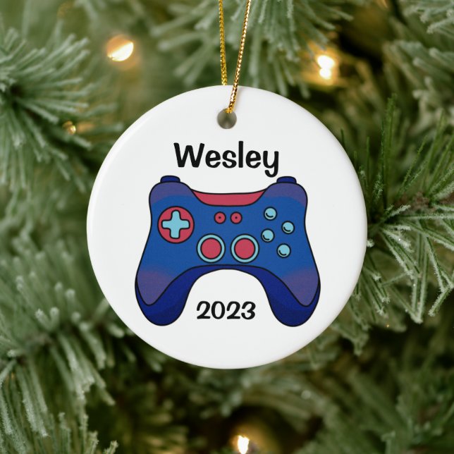 Ornament för anpassningsbar Gamer (Träd)