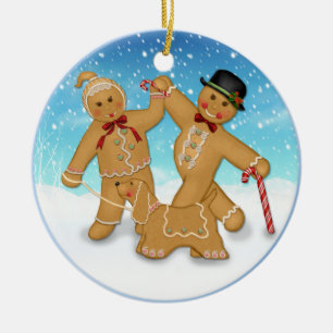 Ornament för Gingerbröd-familjen