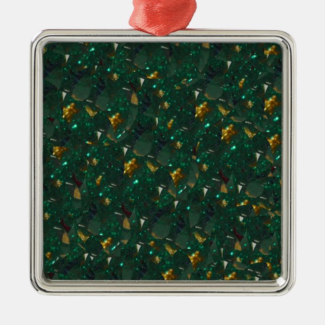 Ornament för Grönten guld Specklad (Framsidan)